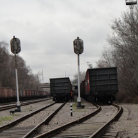 Станция жд ветки Московского коксового завода