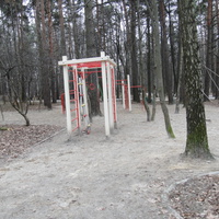 Детская площадка в Загорьевском парке