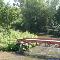 Мостик через реку Томыловка.