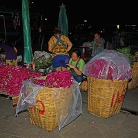 Бангкок, рынок цветов