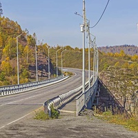 Мост через реку Кондома в пос. Мундыбаш