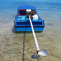 Лодка местных рыбаков