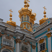 Церковный флигель Екатерининского дворца