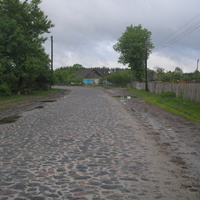 центральна дорога по селі