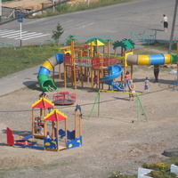Новая детская площадка (2013 год), посёлок Магистральный