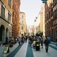 Стокгольм, пешеходная улица