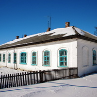 Здание школы в селе Борисовка