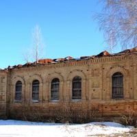 Заброшенная церковь в селе Подгорное