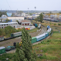 Железнодорожное депо г.Ставрополя