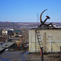Вид с крыши завода поршневых колец "Стапри"