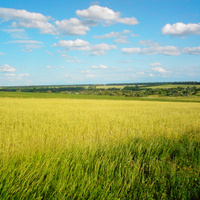 Вид с гори хутора