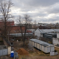 Бывшие гараж и магазин фабрики «Красный Октябрь»