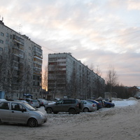 Сыктывкар декабрь 2013 вид со двора Универсама