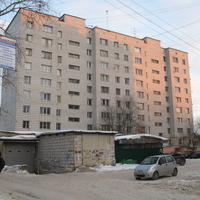 Сыктывкар декабрь 2013 двор магазина Универсам на кольце