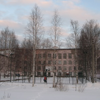 Сыктывкар декабрь 2013 двор центрального корпуса СГУ