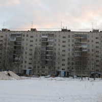 Сыктывкар декабрь 2013 дом со двора по ул. Коммунистическрй