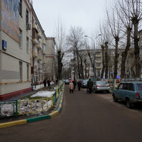 Двор на Болотниковской улице