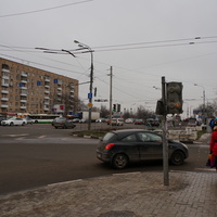Перекрёсток Варшавского шоссе и Чонгарского бульвара