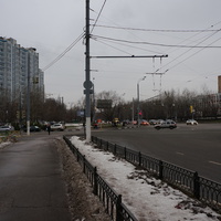 Пересичение Симферопольского бульвара и Нахимовского проспекта