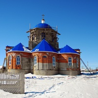 Этап восстановления Рождество-Богородицкого храма в селе Шаталовка