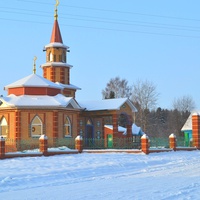 Аук-Буляковская мечеть зимою.