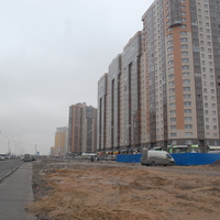 Строительство проспекта Королёва.