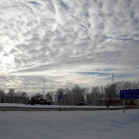 Пейзаж на окраине поселка Яковлево
