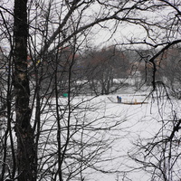 Пруд в старом Загорьевском усадебном парке