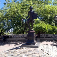 Одесса. Памятник основателю города, адмиралу Иосифу Де Рибасу.