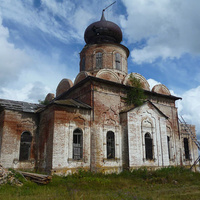 Церковь в деревне Пожарище