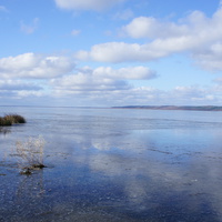 Вид на Галичское озеро с ул.Набережной