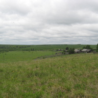 Вид на окраину деревни