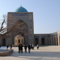 В мечете Калян.