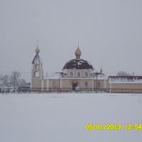 церковь зимой. ломово