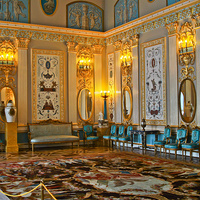 Арабесковый зал Екатерининского дворца