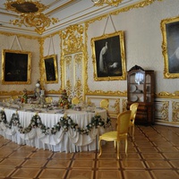 Белая столовая Екатерининского дворца