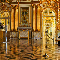 В Екатерининском дворце