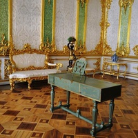 Зеленая столовая Екатерининского дворца