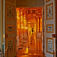 В Екатерининском дворце