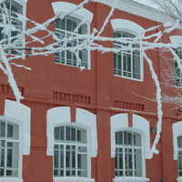 Детсад.1-этаж:земская школа 1914,2-й этаж:надстройка 1960-х.