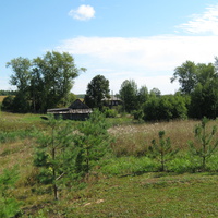 Вид деревни со стороны бывшего маслозавода