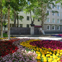Памятник Цапко в Южно-Сахалинске