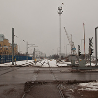 Железная дорога в порту