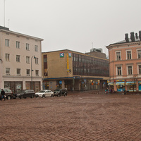 Площадь в центре Котки