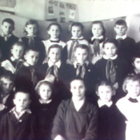 ольговская 8летняя школа.3и1 классы1963г.