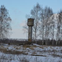Сохранилась водонапорная башня