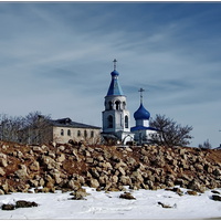 Васильевская церковь на берегу волги