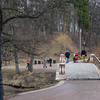Новый мост над устьем Язвенки на месте старой плотины (1805-1807 гг.)