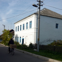 Школа-интернат в 60-х. Еврейские постройки.