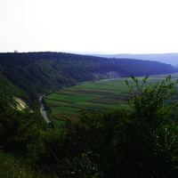 Вид на село Лядське